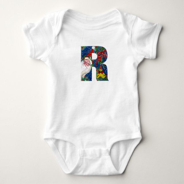 CHRISTMAS O BREV / JULTOMTEN MED RED RIBBON T-SHIRT (Framsida)