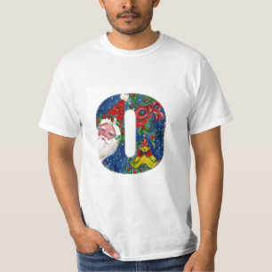 CHRISTMAS O BREV / JULTOMTEN MED RED RIBBON TEE SHIRT