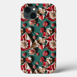 Christmas origami handicrafts 11 - Iphone Case
