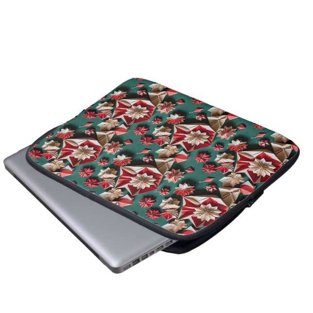Christmas origami handicrafts 11 - Laptop Sleeve (Framre botten)