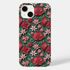 Christmas origami handicrafts 12 - Iphone Case