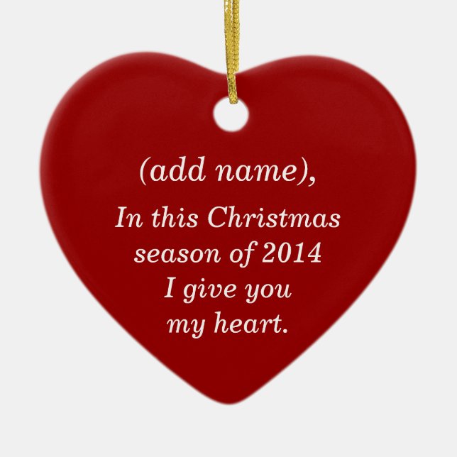 CHRISTMAS ORNAMENT (Framsidan)