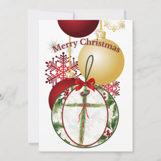 Christmas Ornament Card Julkort