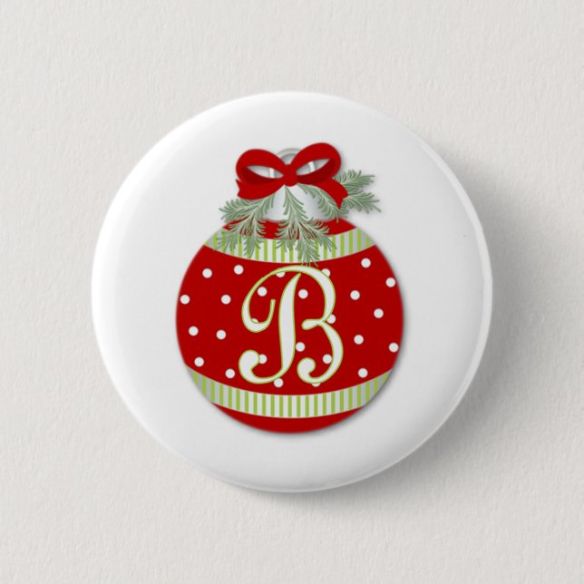 CHRISTMAS ORNAMENT INITIAL B KNAPP (Framsida)