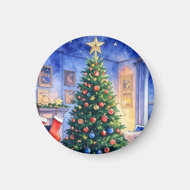 Christmas ornament magnet (Framsidan)