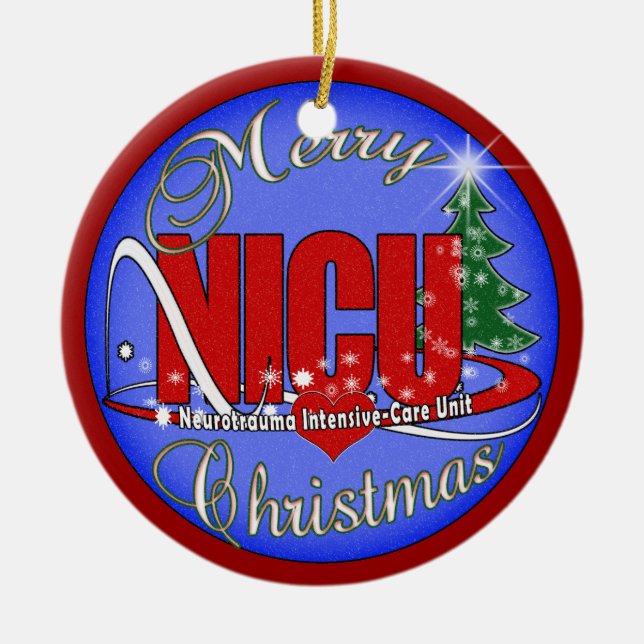 CHRISTMAS ORNAMENT - NICU - Neurotrauma Intensive (Framsidan)