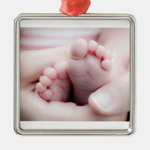 CHRISTMAS ORNAMENT "NYFÖDD BEBIS ON THE WAY"