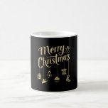Christmas Ornaments Decoration Merry Christmas Kaffemugg<br><div class="desc">Great Christmas design with beautiful Christmas ornaments and the lettering "Merry Christmas". Happy Christmas and a Happy New Year. Suitable for adults and children.</div>
