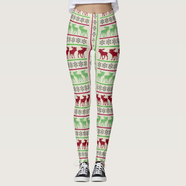 CHRISTMAS ORNAMENTS REINDEER LEGGINGS (Framsida)