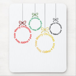 Christmas Ornaments Text Design Musmatta