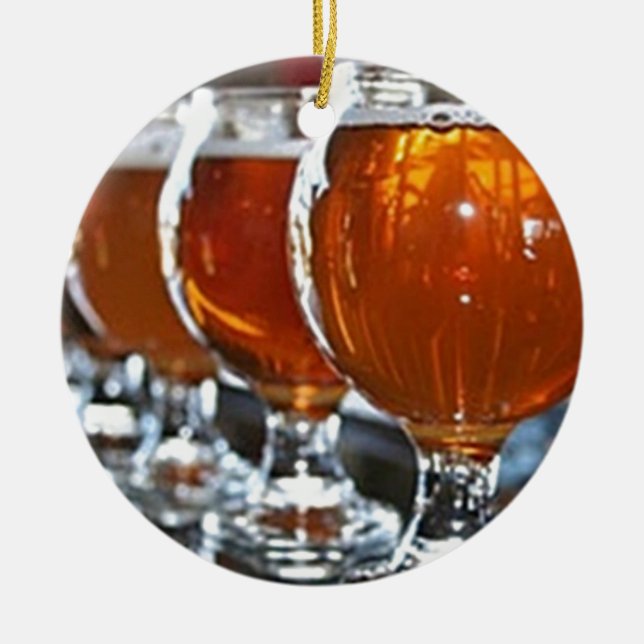 CHRISTMAS-ORNATION FÖR NÖTKÖTT JULGRANSPRYDNAD KERAMIK (Framsidan)