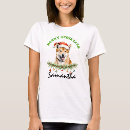 Christmas Oz Animals Dingo Matching Women's T Shirt