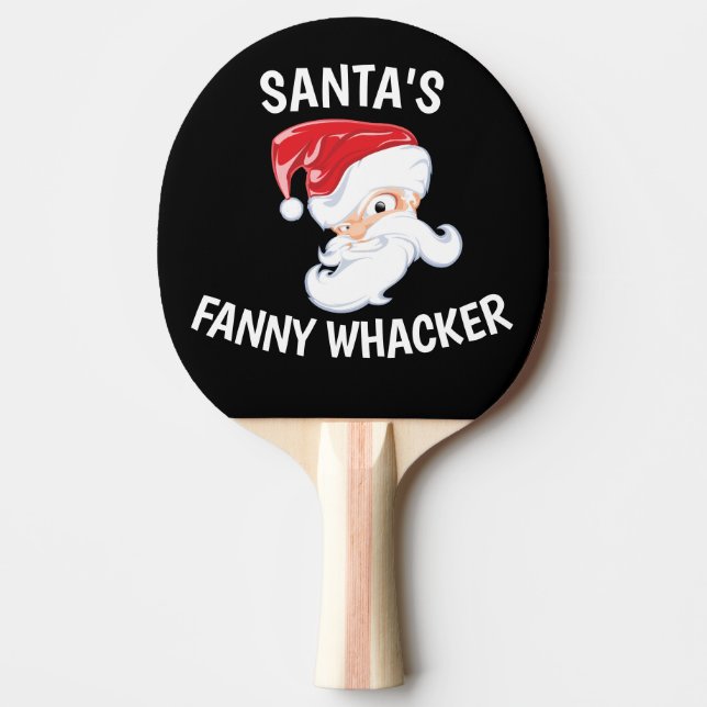 CHRISTMAS PADDLE FOR WIFE SANTA'S FANNY WHACKER PINGISRACKET (Framsidan)