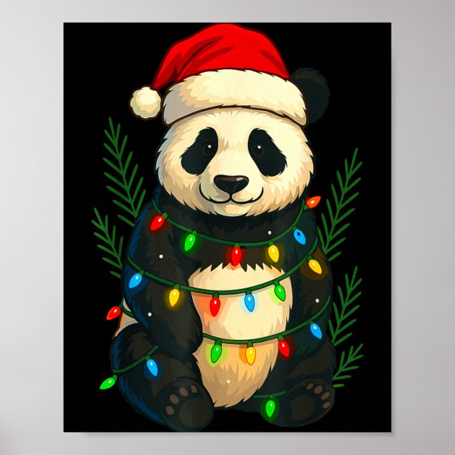 Christmas Panda  Poster (Framsidan)