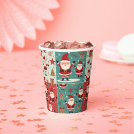 Christmas paper cups