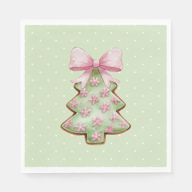 Christmas Paper Napkin Pappersservett (Framsidan)