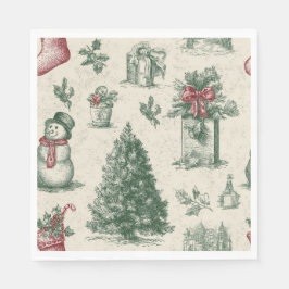Christmas paper napkin pappersservett