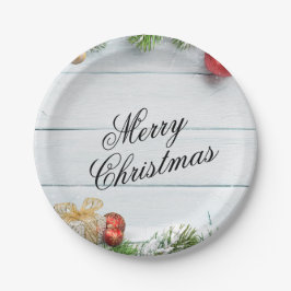 Christmas Paper Plate – Festive Holiday Tableware
