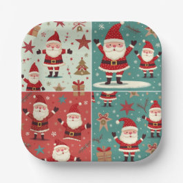 Christmas Paper Plates