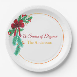 Christmas Paper Plates – Festive Holiday
