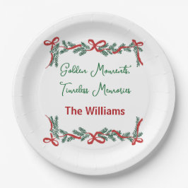 Christmas Paper Plates – Holiday Celebrations