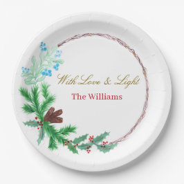 Christmas Paper Plates – Party Table Style