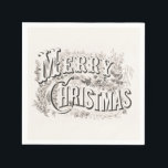 CHRISTMAS PAPPERSSERVETT: VINTAGE GOD JUL PAPPERSSERVETT<br><div class="desc">CHRISTMAS PAPPERSSERVETT: VINTAGE GOD JUL</div>