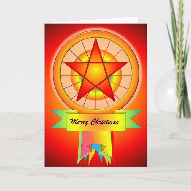 Christmas Parol Helgkort (Framsida)