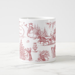 Christmas Party Chinoiserie Jumbo Mugg