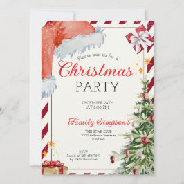 Christmas Party Inbjudningar