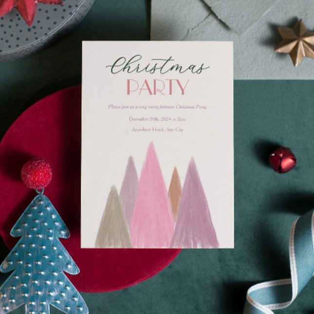 Christmas Party Invitation, Holiday Greetings Card Inbjudningar (Skapare uppladdad)