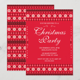 Christmas Party Invitation Inbjudningar