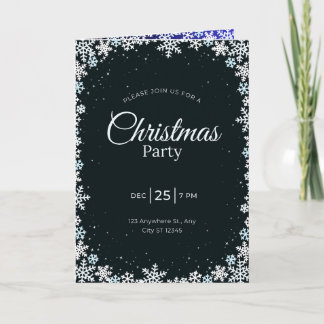 Christmas party invitation  kort