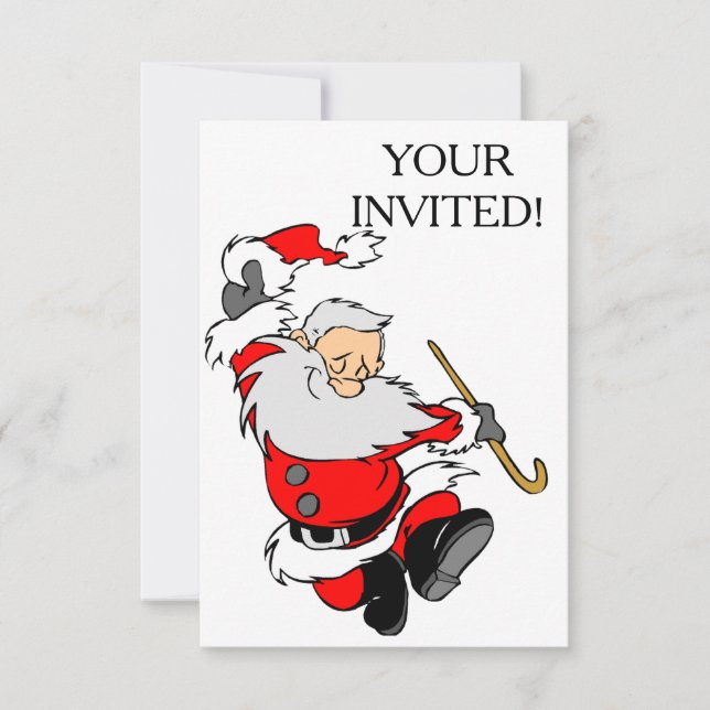 CHRISTMAS PARTY INVITATIONS INBJUDNINGAR (Framsida)