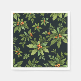 christmas party napkins pappersservett