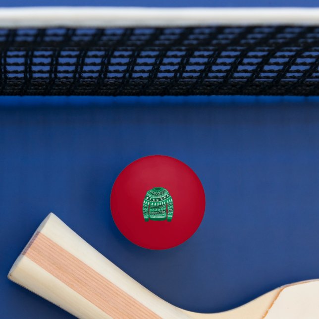 Christmas party ping pong balls for table tennis pingisboll (Tabell)