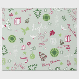 Christmas pattern  presentpapper