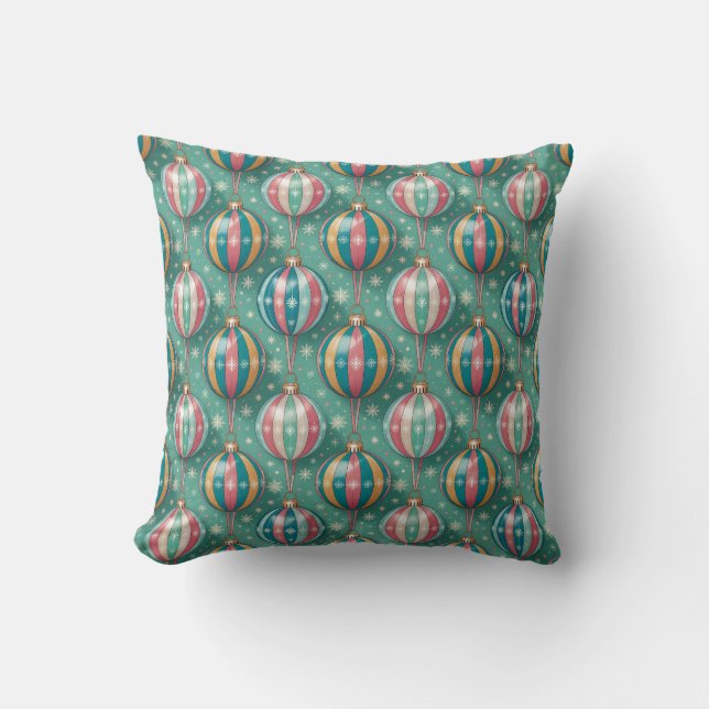 Christmas Pattern Throw Pillow Kudde (Framsida)