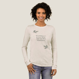 Christmas Peace and Joy T Shirt