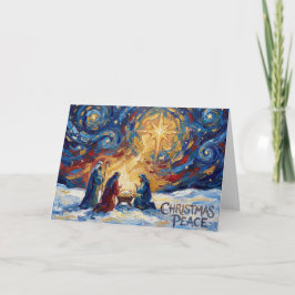 Christmas Peace Christmas Card Kort