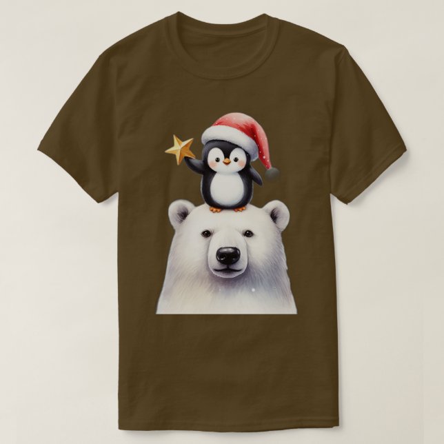 christmas penguin t shirt (Design framsida)