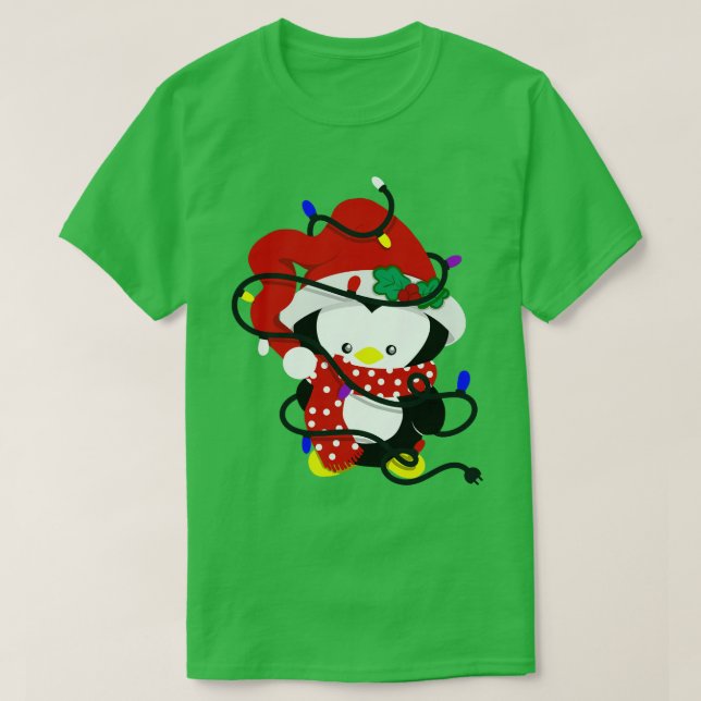 CHRISTMAS PENGUIN T SHIRT (Design framsida)