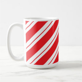 Christmas Peppermint Candy Stripes Kaffemugg