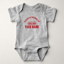 Christmas personalized Baby Jersey Bodysuit color T Shirt