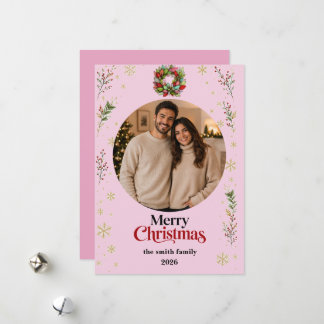 Christmas Photo Card | Merry Christmas Julkort