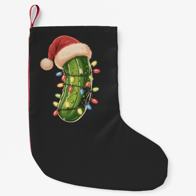 Christmas Pickle Pickle In Xmas Light Pickle  Liten Julstrumpa (Framsidan)