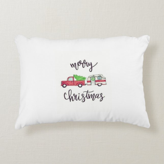 CHRISTMAS PILLOW R.V. STIL RED BACK PRYDNADSKUDDE (Framsidan)