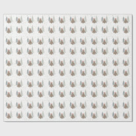 Christmas Pink and Green Brushstroke Presentpapper