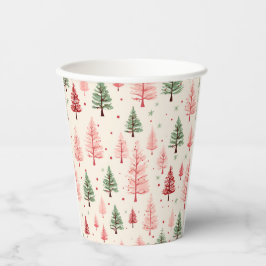 Christmas pink cup.