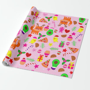 christmas pizza chick bird avocado rosa presentpapper